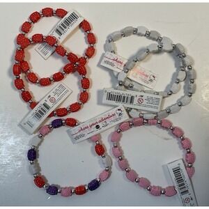 NWT Lot of 6 Hello Kitty TRRTLZ Friendship Bracelets Various Colors